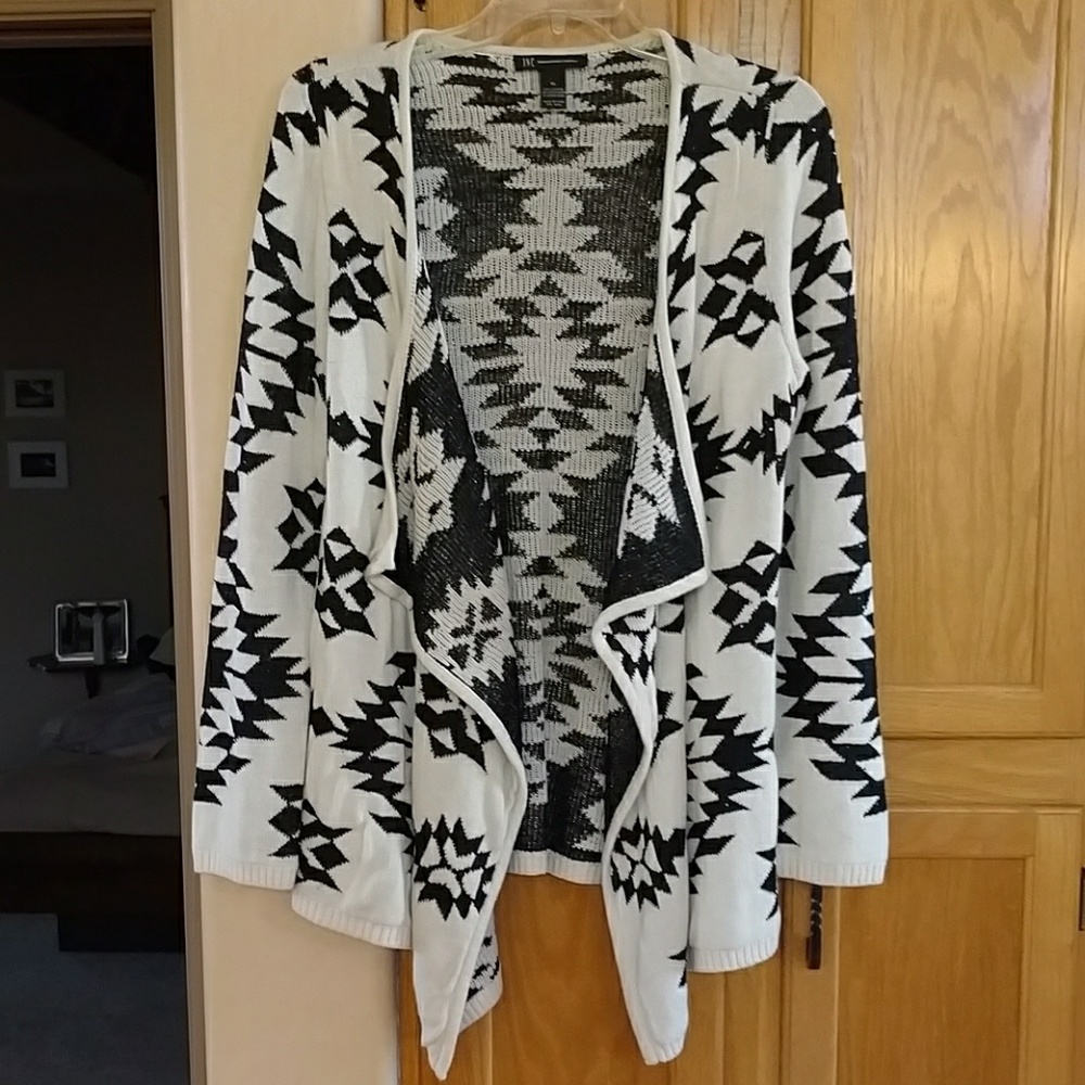 International Concepts Cardigan Sweater w/Bling XL